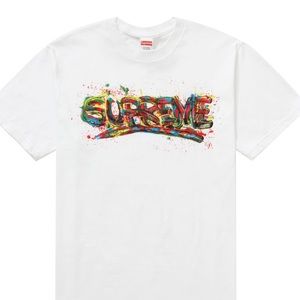 Supreme Paint logo tee